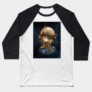 Terrestrial moving globe Baseball T-Shirt